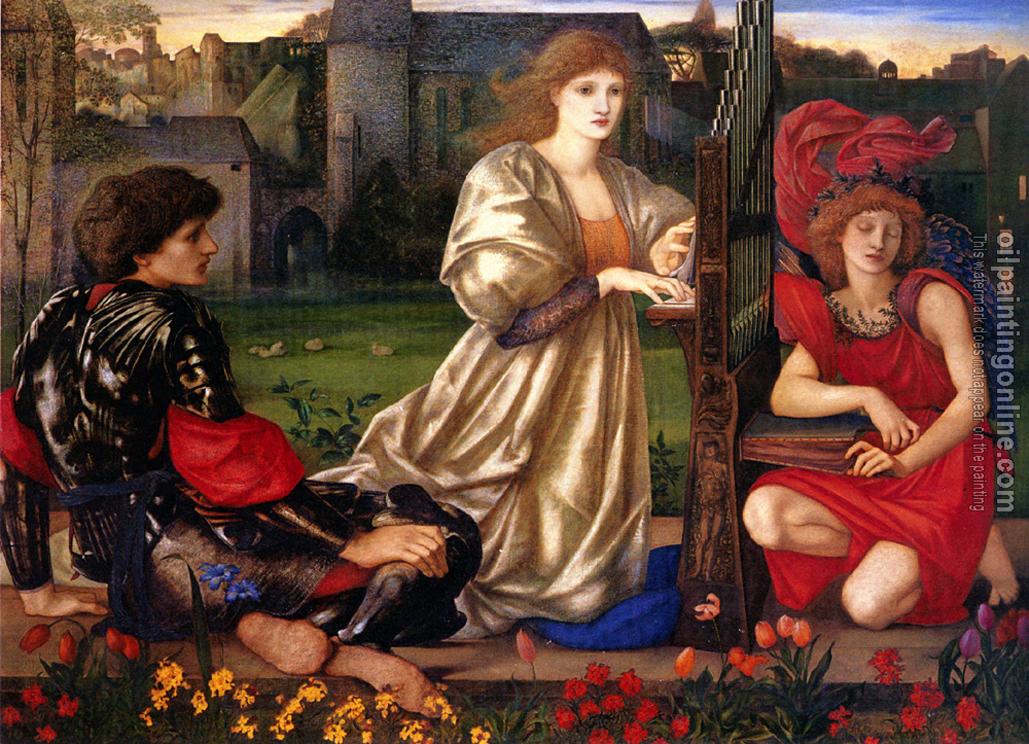 Burne-Jones, Sir Edward Coley - Le Chant d-Amour, Song of Love